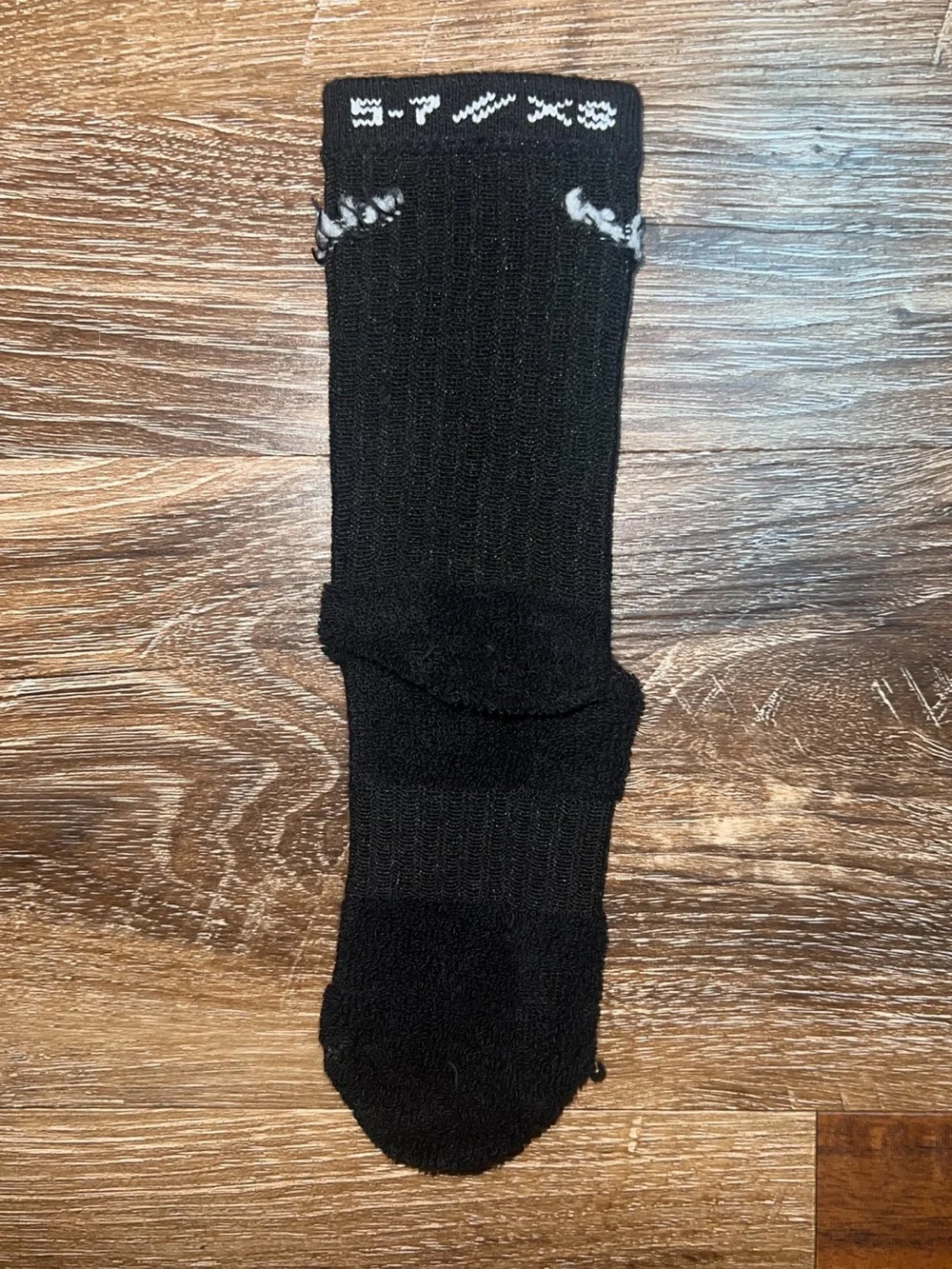 Nike Kids Black Dri-Fit Crew Socks - 6 Pack, Size XS 5-7